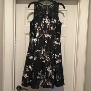 Beautiful floral and lace dress from WHBM